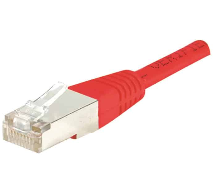 Câbles RJ45 catégorie 5e U/UTP rouge - 10 m – Image 4