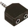 Doubleur monobloc stéréo Jack 3.5 mm